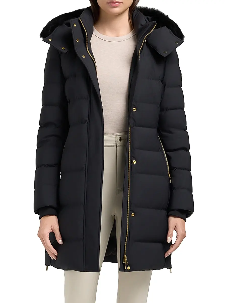 Moose Knuckles Women's Nyluxe Watershed Down Parka | Thumbnail 4