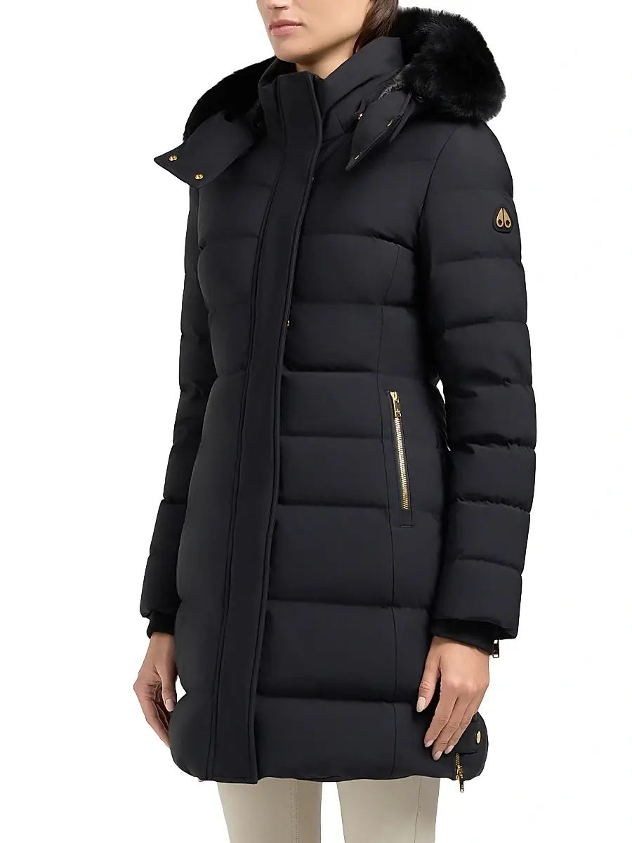 Moose Knuckles Women's Nyluxe Watershed Down Parka | Thumbnail 5