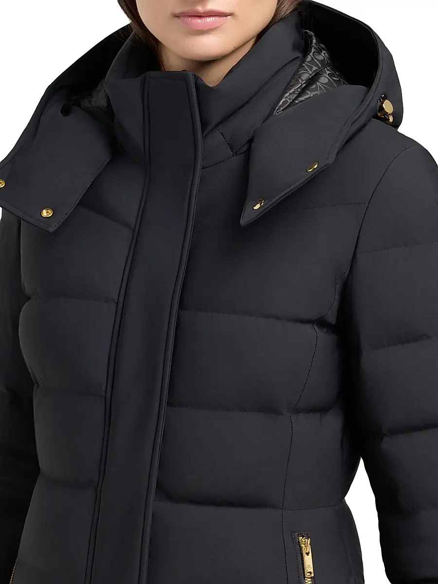 Moose Knuckles Women's Nyluxe Watershed Down Parka | Thumbnail 7