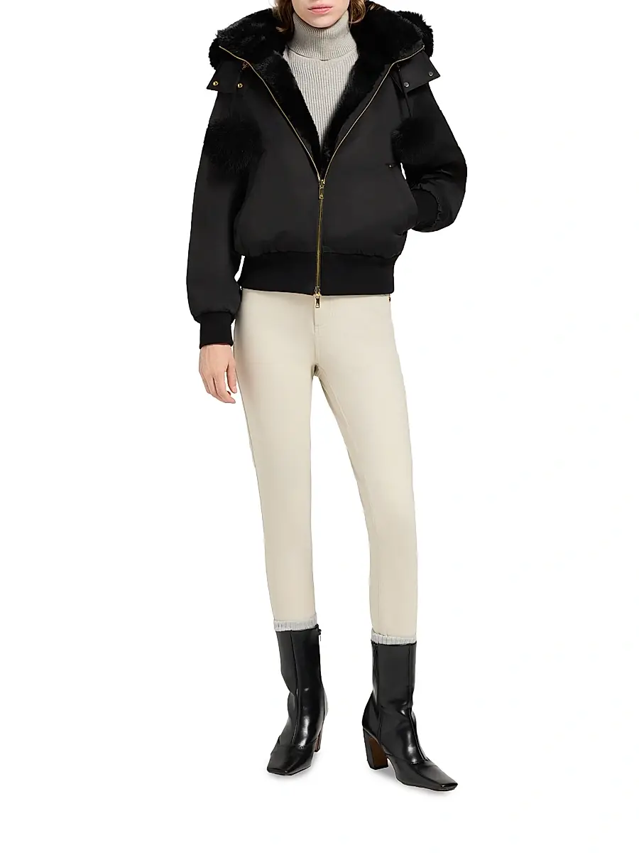 Moose Knuckles Women's Sainte Flavie Bomber Jacket | Thumbnail 2