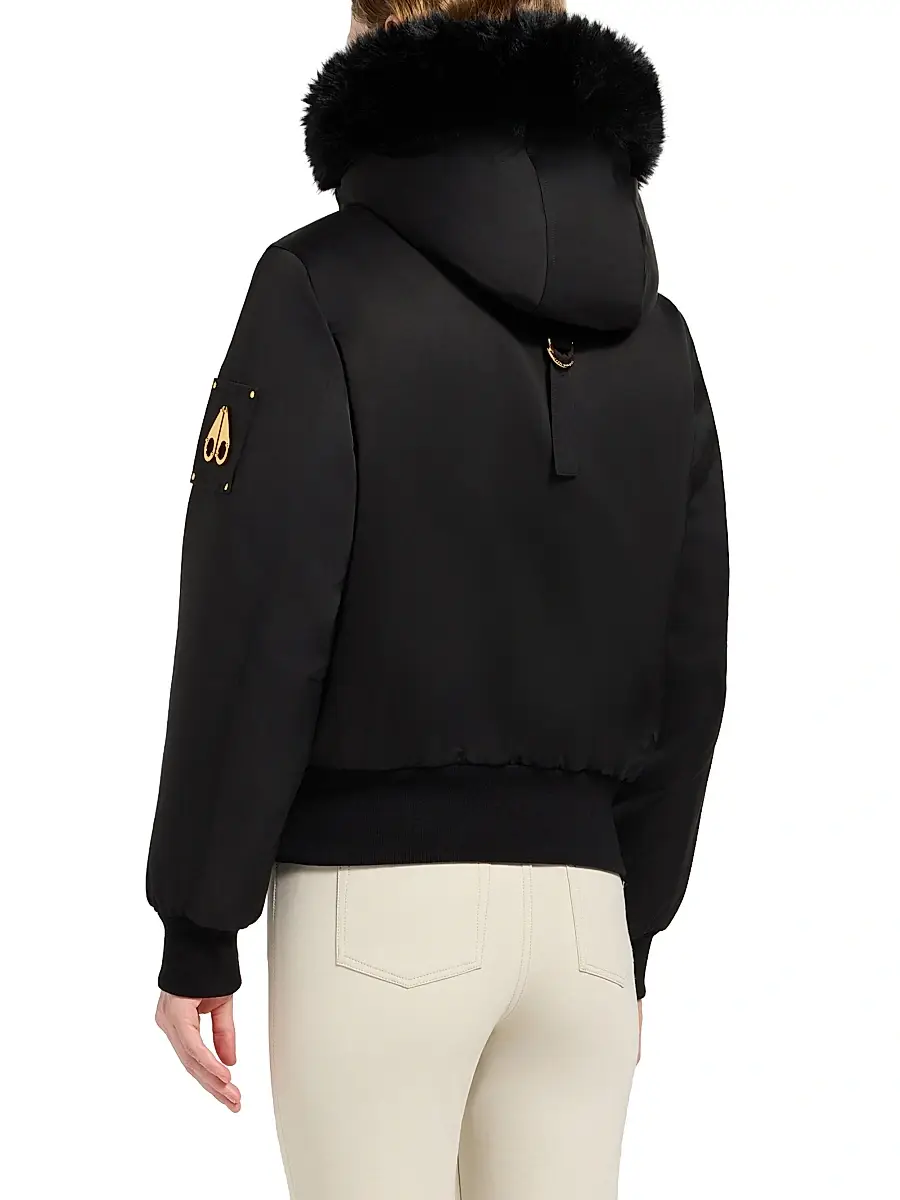 Moose Knuckles Women's Sainte Flavie Bomber Jacket | Thumbnail 6