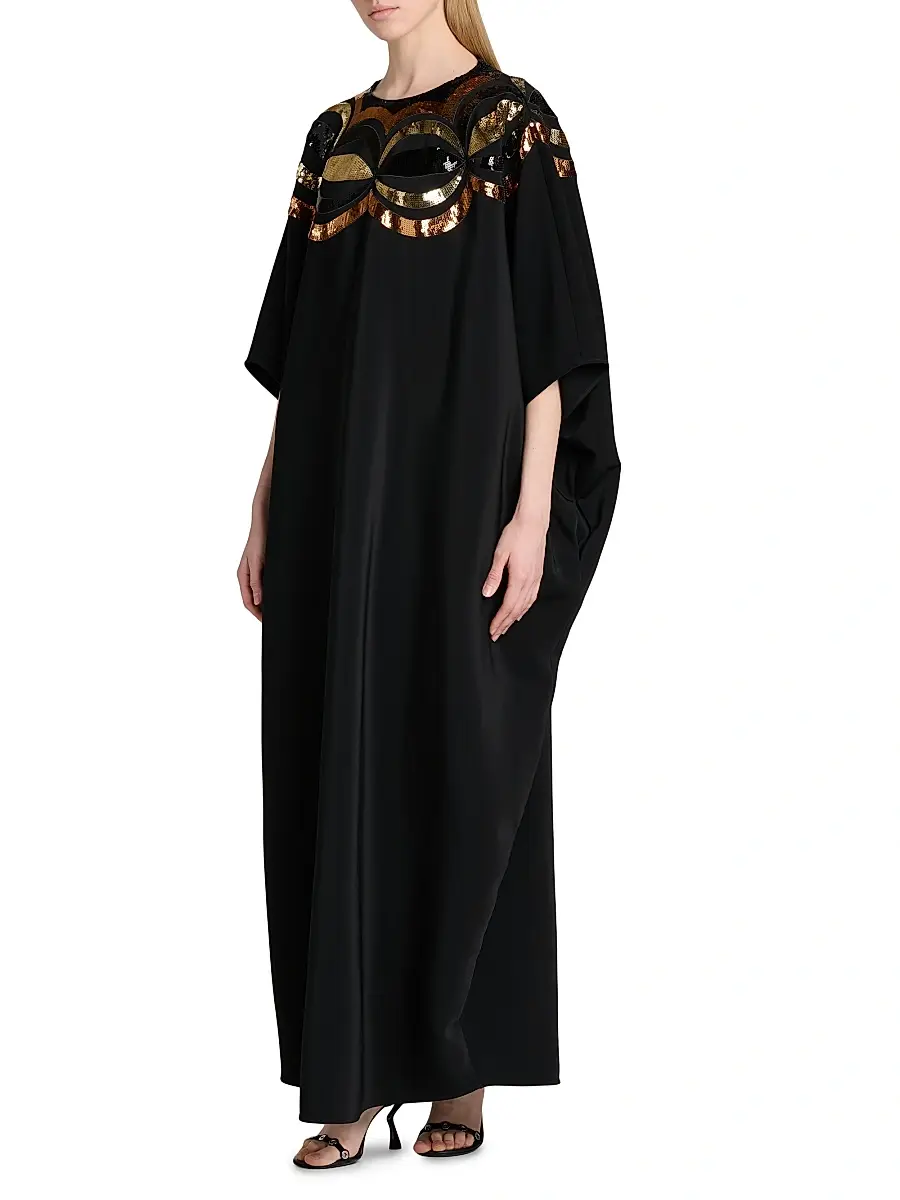 PUCCI Women's Sequined-Embellished Caftan | Thumbnail 4