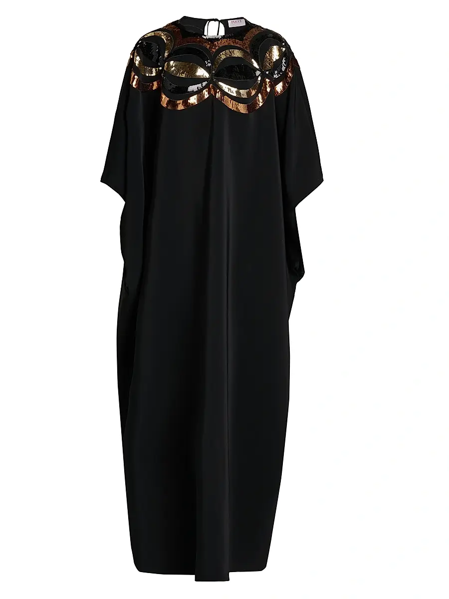 PUCCI Women's Sequined-Embellished Caftan | Image 1 PUCCI Women's Sequined-Embellished Caftan | Image 1