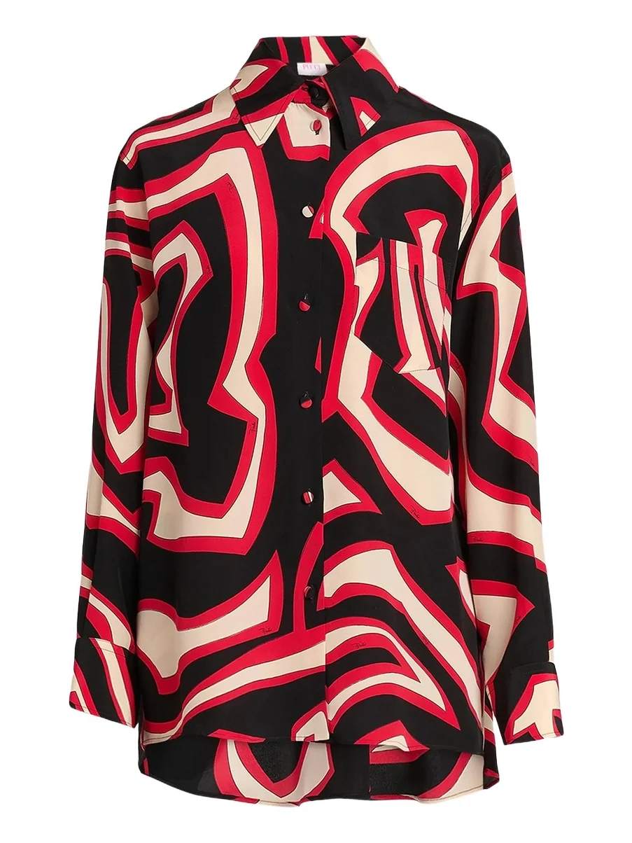 Women's Passepartout Silk Crêpe De Chine Oversized Shirt Women's Passepartout Silk Crêpe De Chine Oversized Shirt