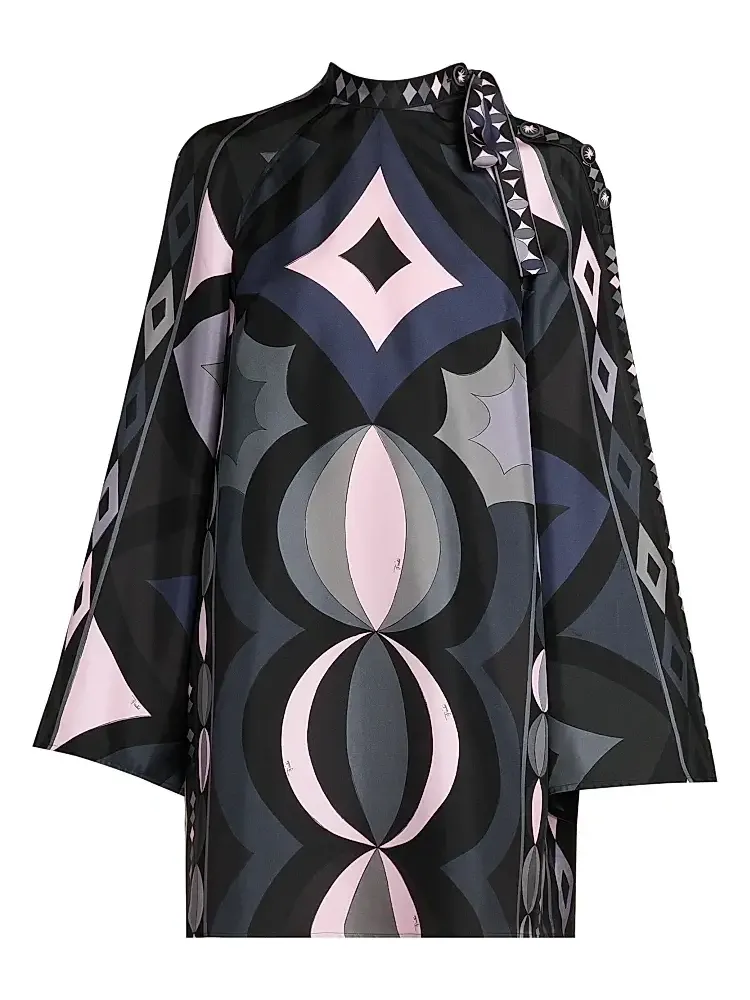 Women's Passepartout Silk Twill Minidress Women's Passepartout Silk Twill Minidress