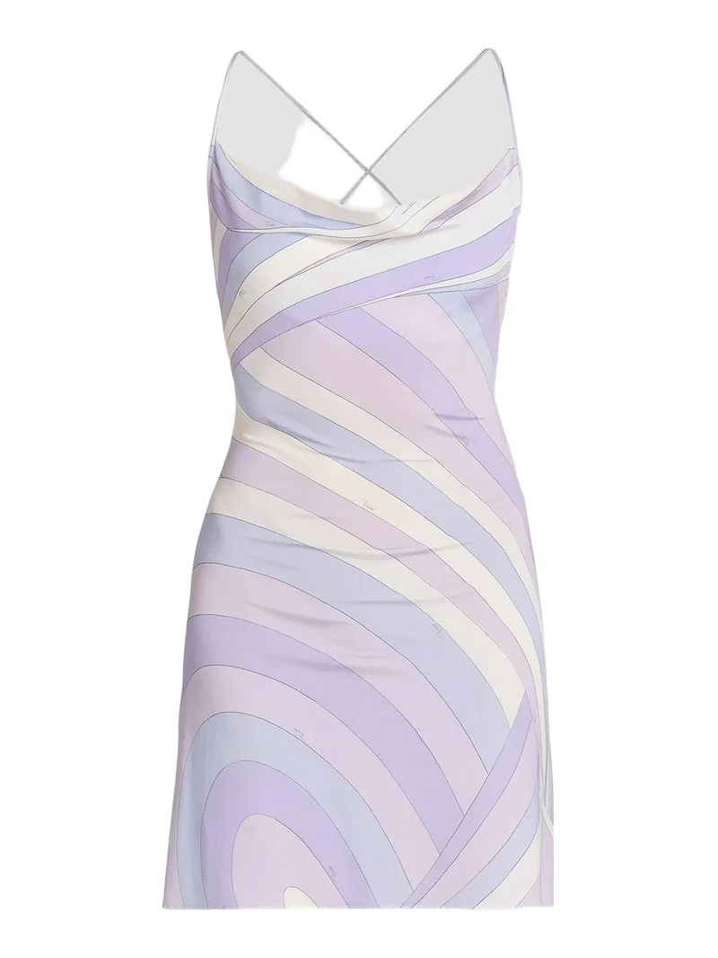 Women's Passepartout Jersey Satin Minidress Women's Passepartout Jersey Satin Minidress