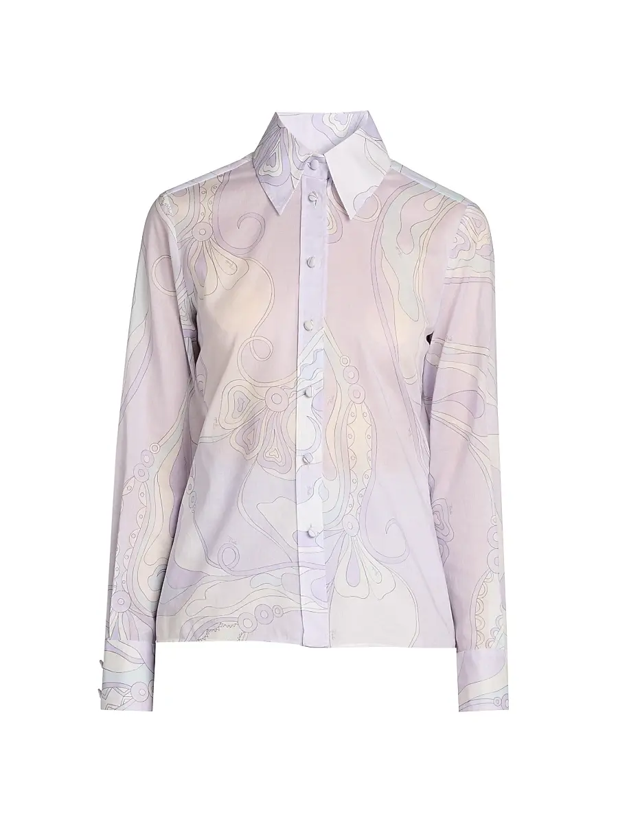 Women's Passepartout Cotton Muslin Slim-Fit Shirt Women's Passepartout Cotton Muslin Slim-Fit Shirt