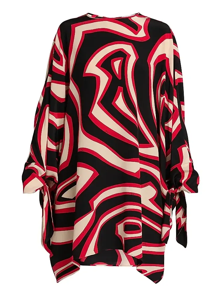 Women's Passepartout Crêpe De Chine Caftan