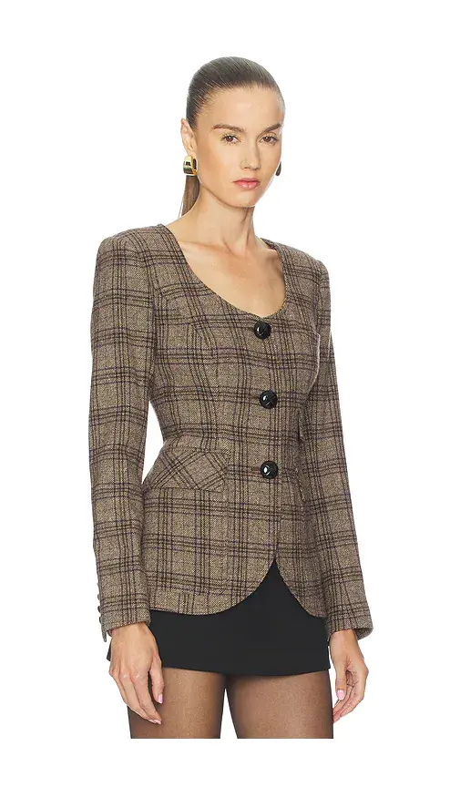 SMYTHE Portrait Neck Blazer | Thumbnail 2 SMYTHE Portrait Neck Blazer | Thumbnail 2