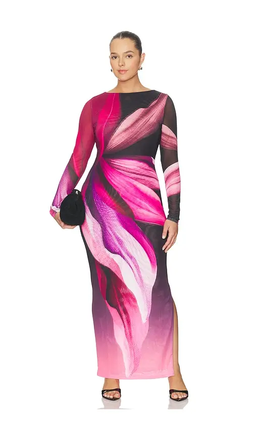 AFRM Phyll Midi Dress | Thumbnail 2 AFRM Phyll Midi Dress | Thumbnail 2