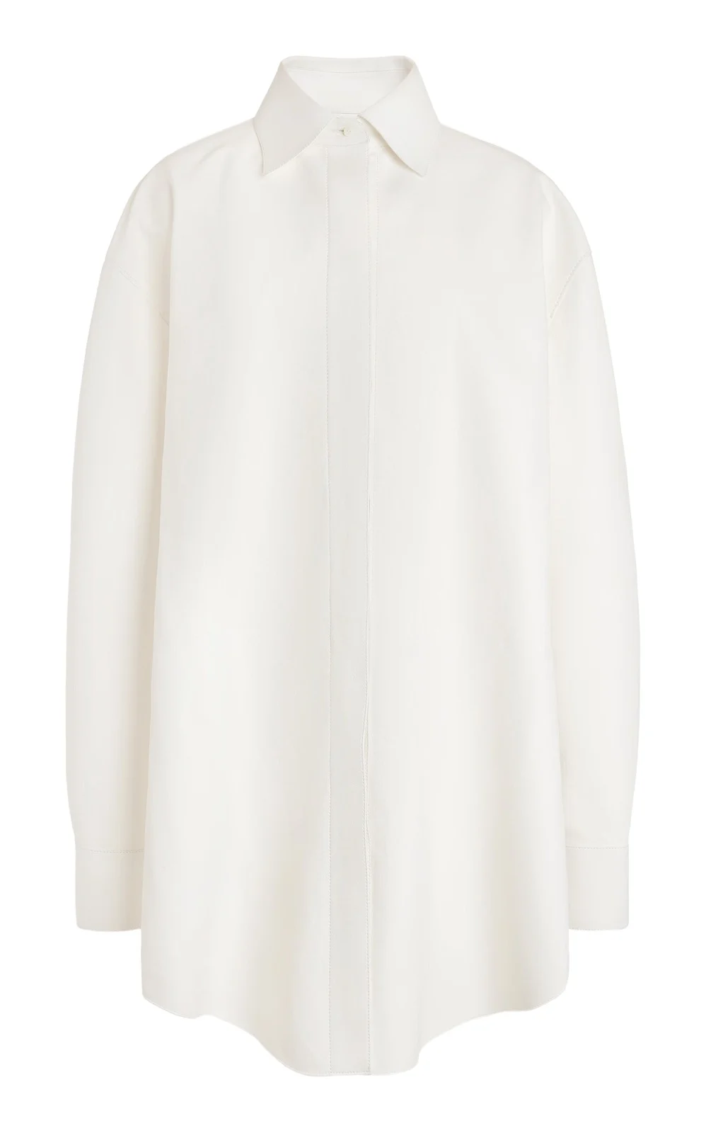 Givenchy Knotted Leather Shirt