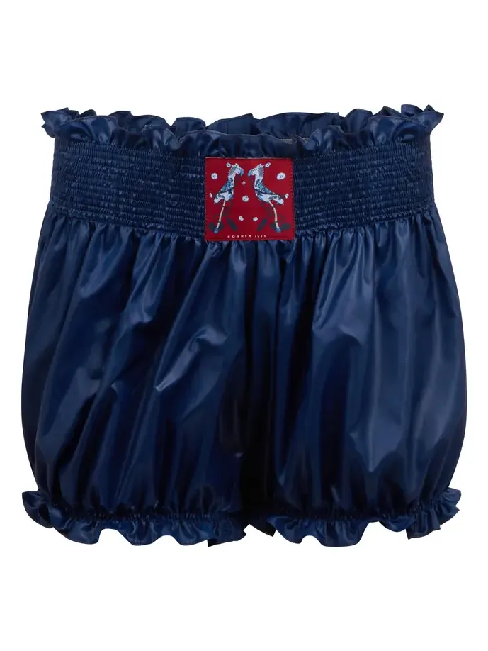 Conner Ives Shirred Bloomer Shorts