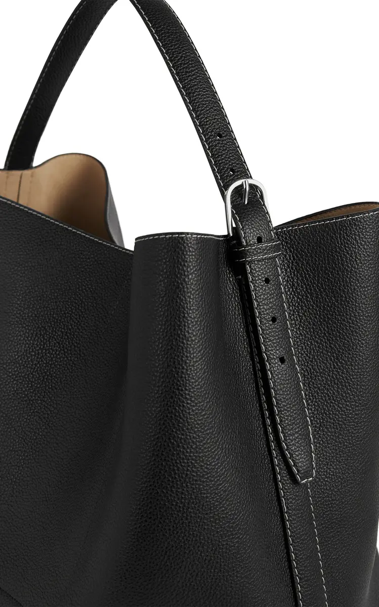 TOTEME Belted Leather Tote Bag | Thumbnail 5