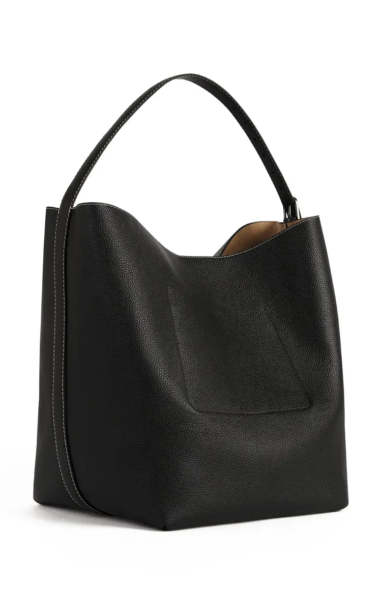 TOTEME Belted Leather Tote Bag | Thumbnail 7