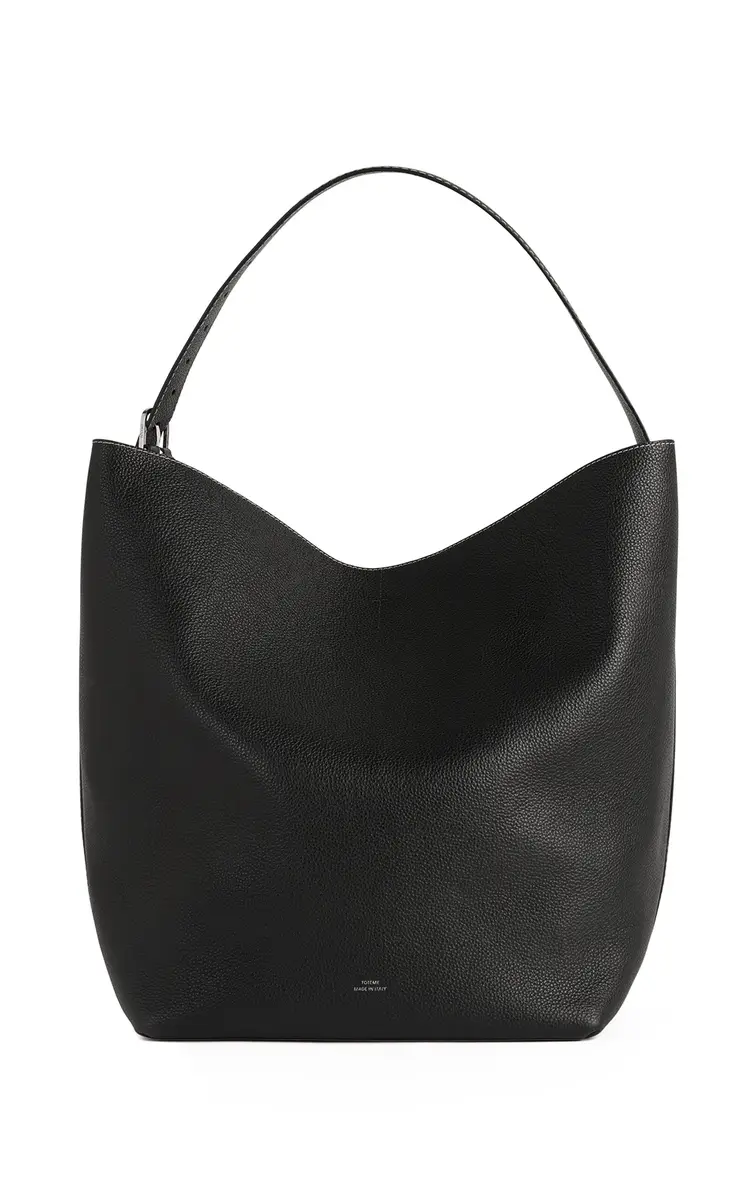 TOTEME Belted Leather Tote Bag | Thumbnail 8