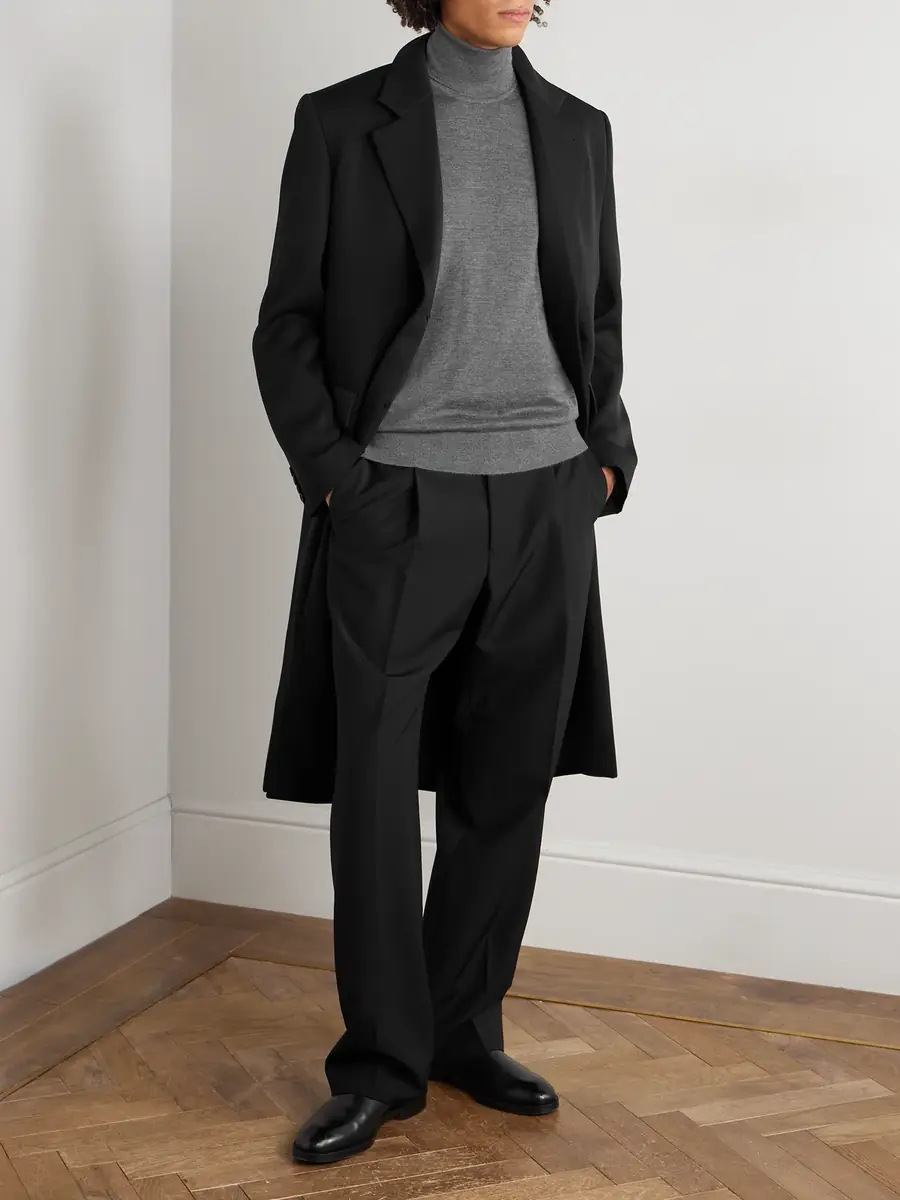 Zegna Cashmere and Silk-Blend Rollneck Sweater - Men | Thumbnail 2 Zegna Cashmere and Silk-Blend Rollneck Sweater - Men | Thumbnail 2