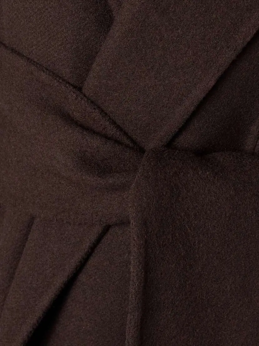 Khaite Jelson Belted Wool-felt Coat | Thumbnail 5 Khaite Jelson Belted Wool-felt Coat | Thumbnail 5