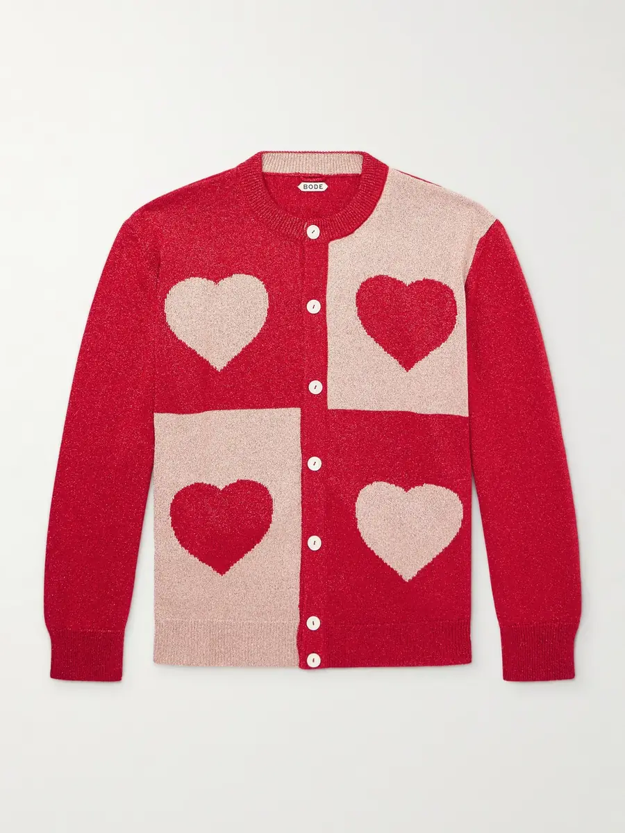 BODE Two-tone Lamé Cardigan | Thumbnail 6