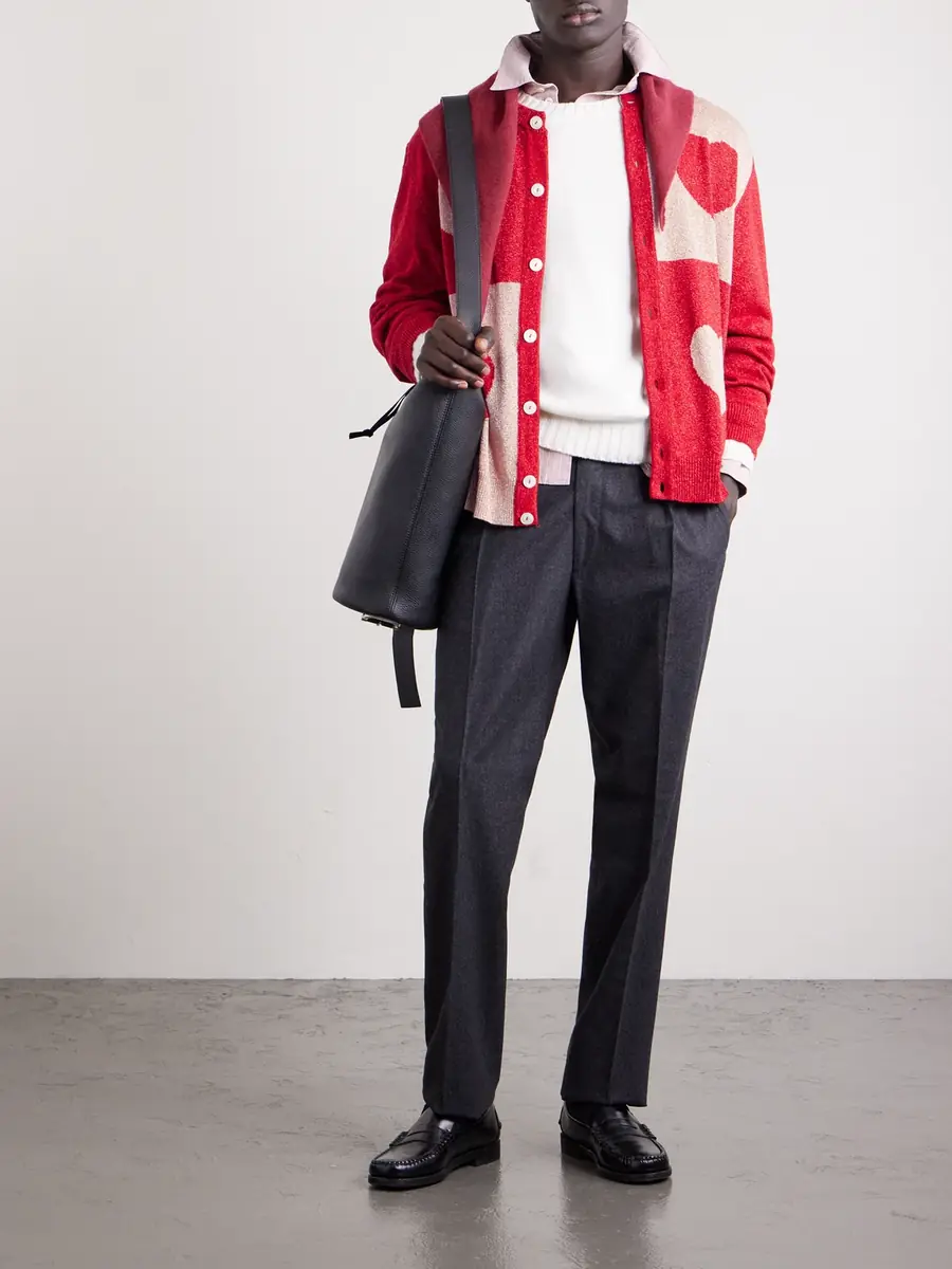BODE Two-tone Lamé Cardigan | Thumbnail 7