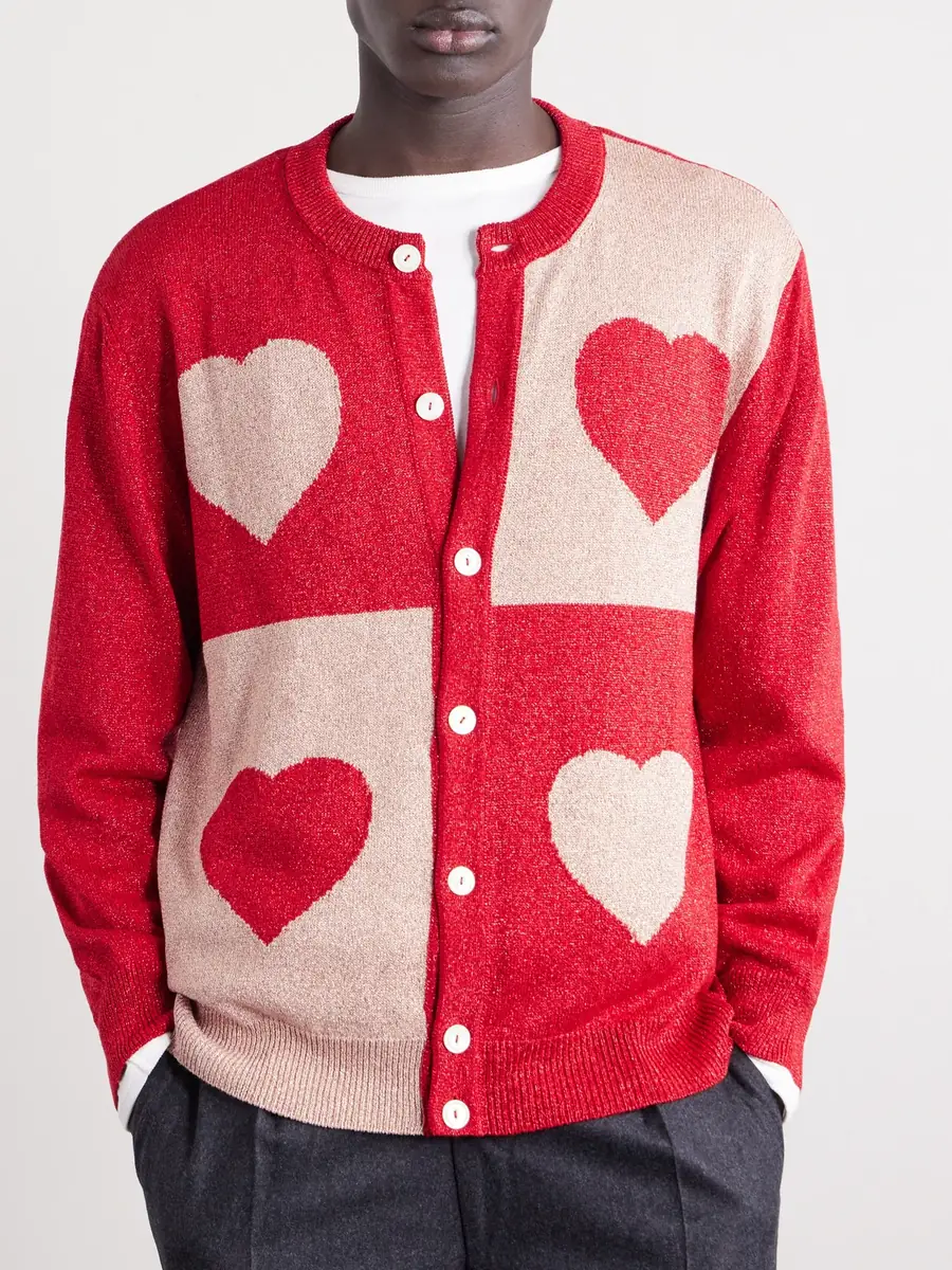 BODE Two-tone Lamé Cardigan | Thumbnail 8