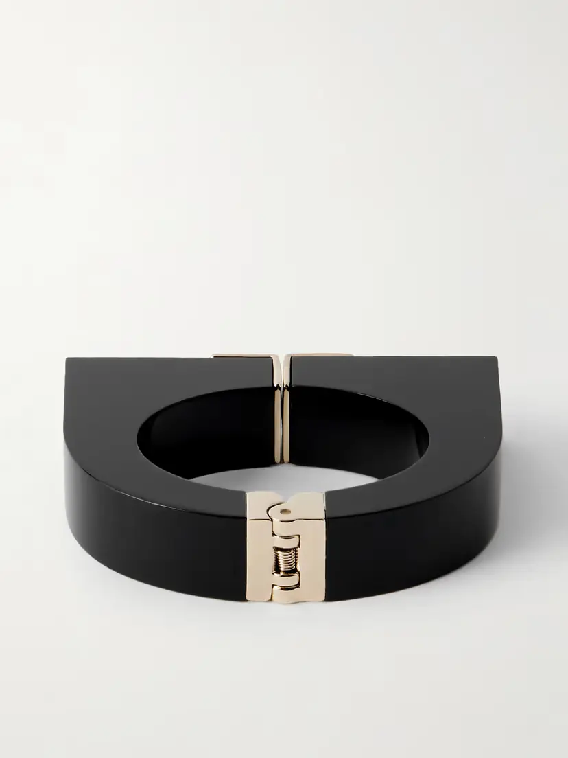 Tom Ford Gold-tone And Plexiglas® Cuff | Thumbnail 3