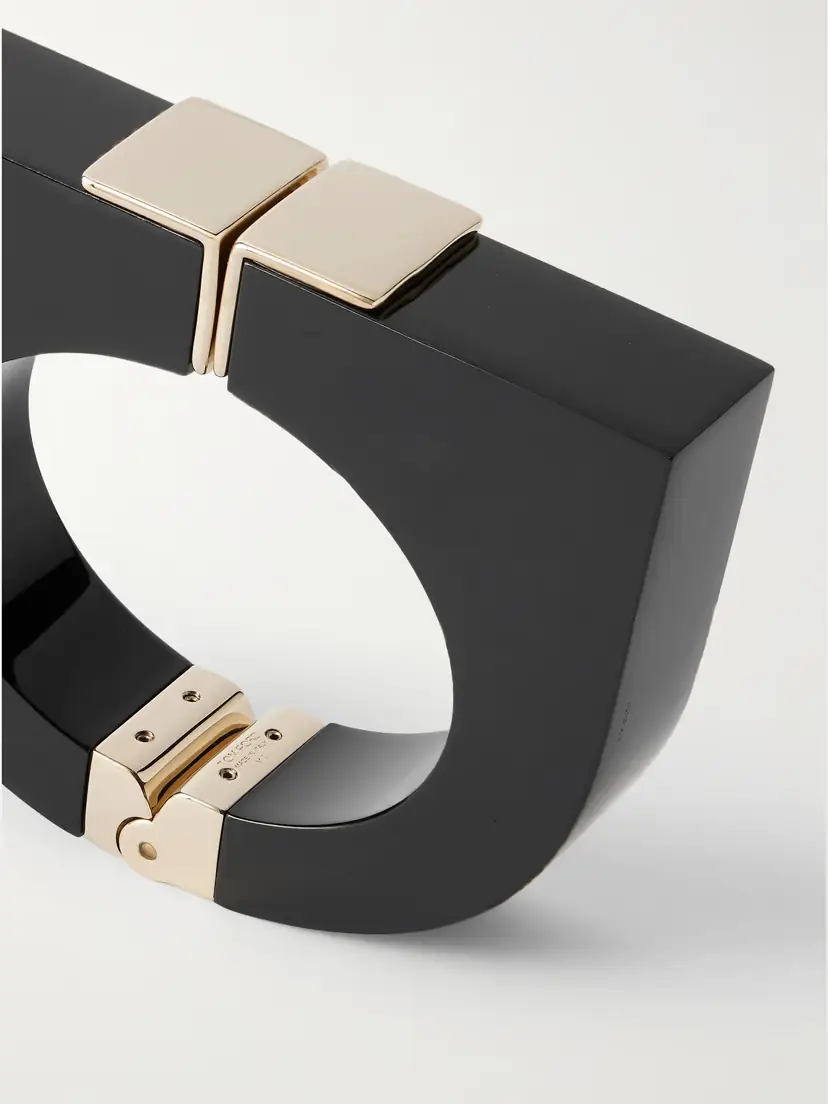 Tom Ford Gold-tone And Plexiglas® Cuff | Thumbnail 5