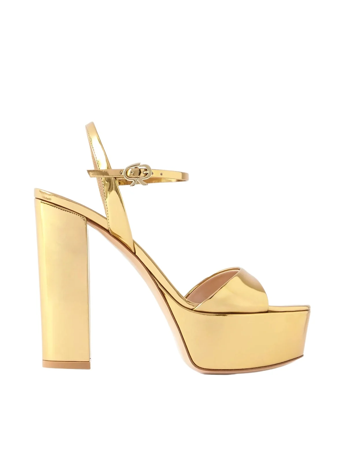 Marlena 85 Mirrored-leather Platform Sandals Marlena 85 Mirrored-leather Platform Sandals