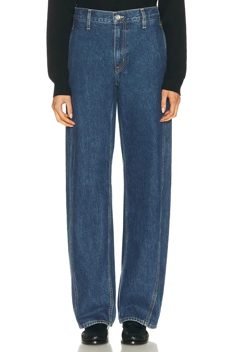 SLVRLAKE Cassie Chino High Rise Wide Leg