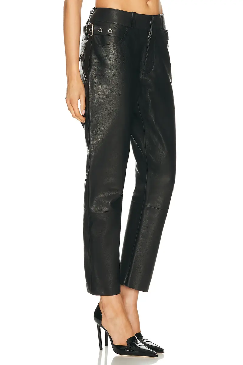 Tom Ford Bull Leather Biker Pant | Thumbnail 2 Tom Ford Bull Leather Biker Pant | Thumbnail 2