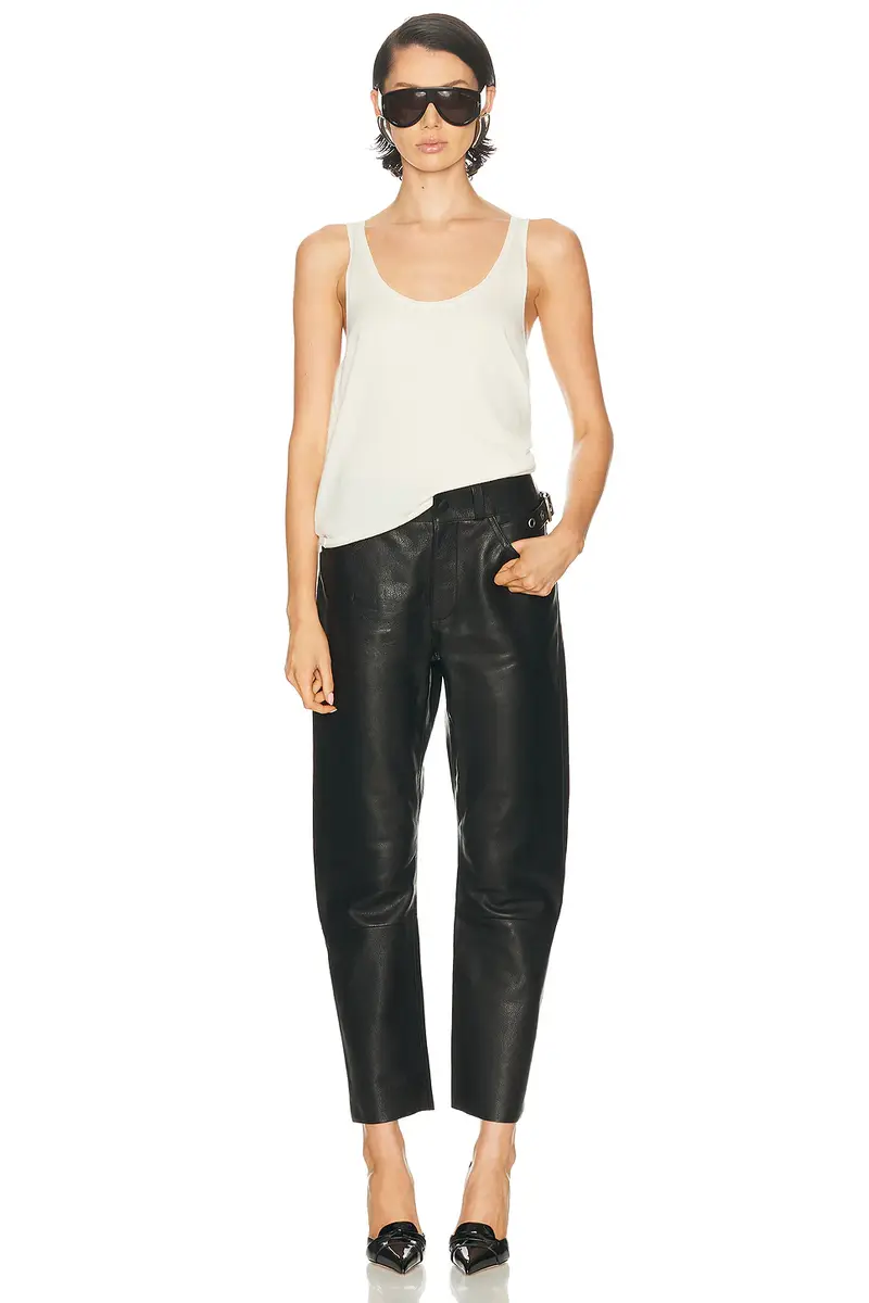Tom Ford Bull Leather Biker Pant | Thumbnail 5 Tom Ford Bull Leather Biker Pant | Thumbnail 5