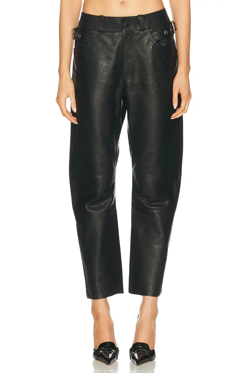 Tom Ford Bull Leather Biker Pant