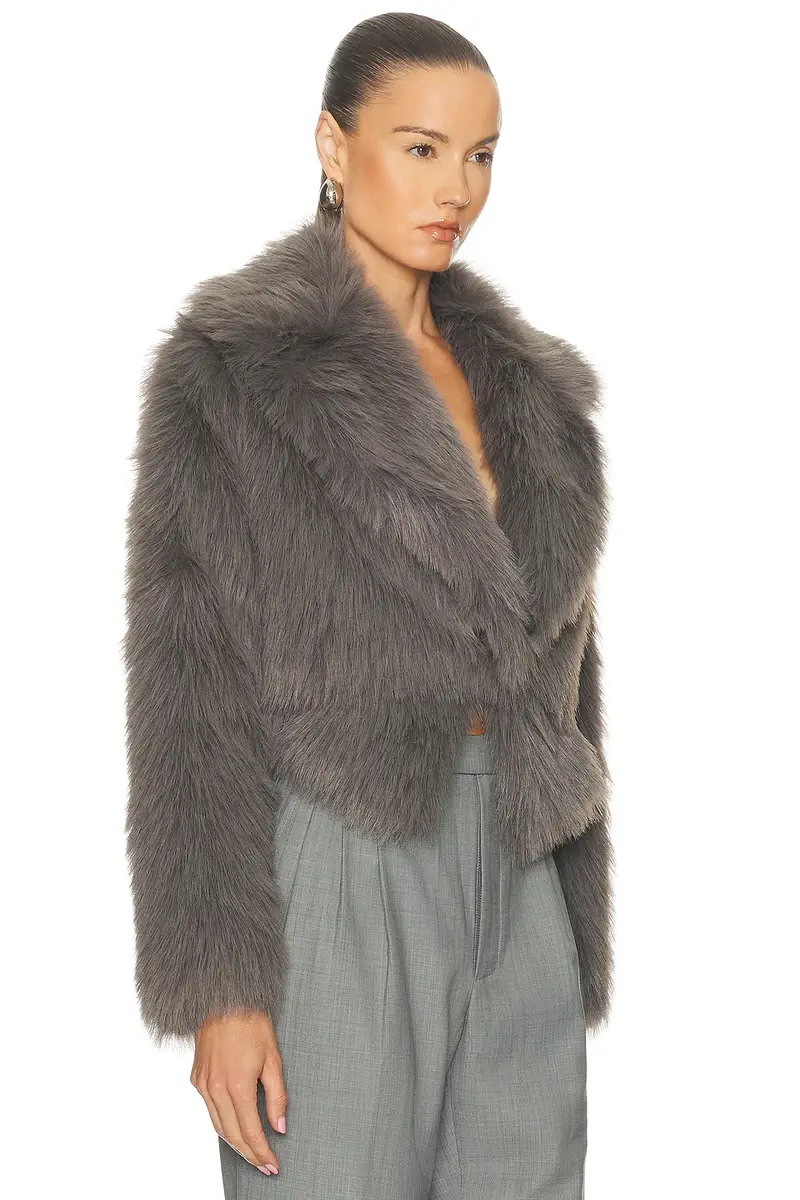 THE SEI Faux Fur Bomber Jacket | Thumbnail 2 THE SEI Faux Fur Bomber Jacket | Thumbnail 2