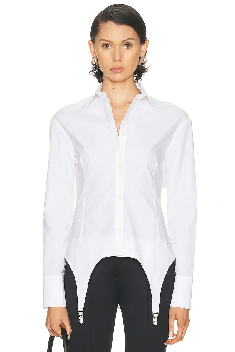 Jean Paul Gaultier Porte Jarretelles Shirt | Image 1 Jean Paul Gaultier Porte Jarretelles Shirt | Image 1
