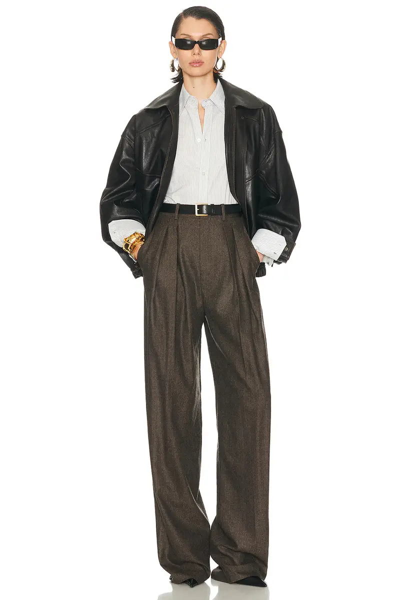 Saint Laurent Straight Leg Pant | Thumbnail 5 Saint Laurent Straight Leg Pant | Thumbnail 5