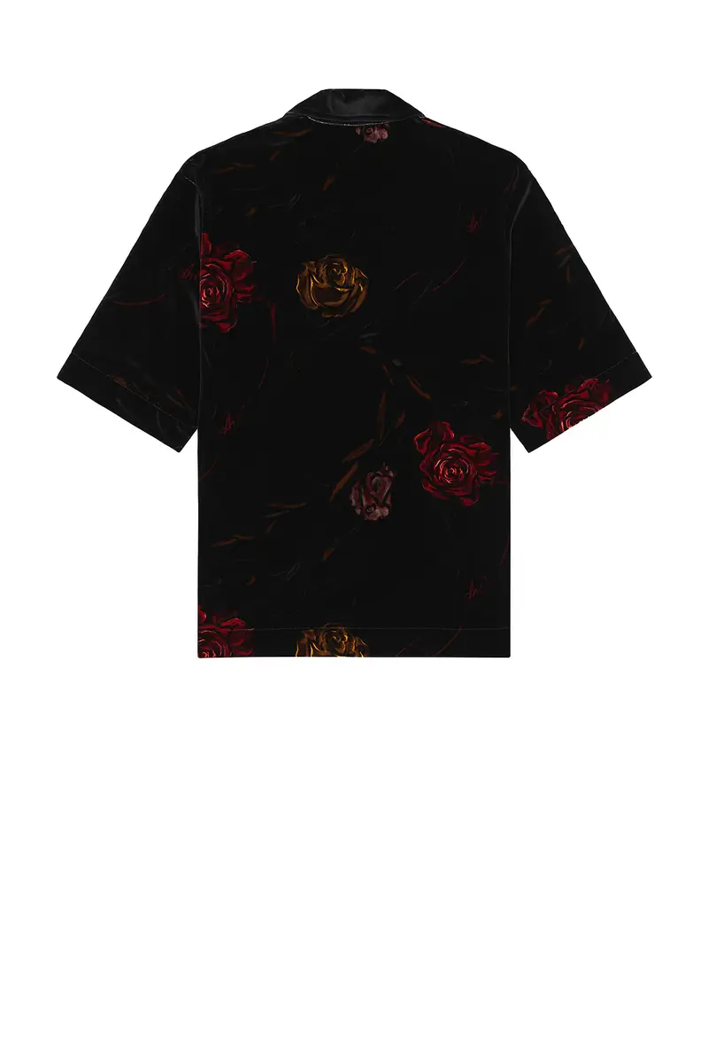 AMIRI Floral Velvet Camp Shirt | Thumbnail 2 AMIRI Floral Velvet Camp Shirt | Thumbnail 2
