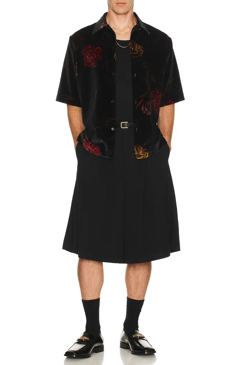 AMIRI Floral Velvet Camp Shirt | Thumbnail 4 AMIRI Floral Velvet Camp Shirt | Thumbnail 4