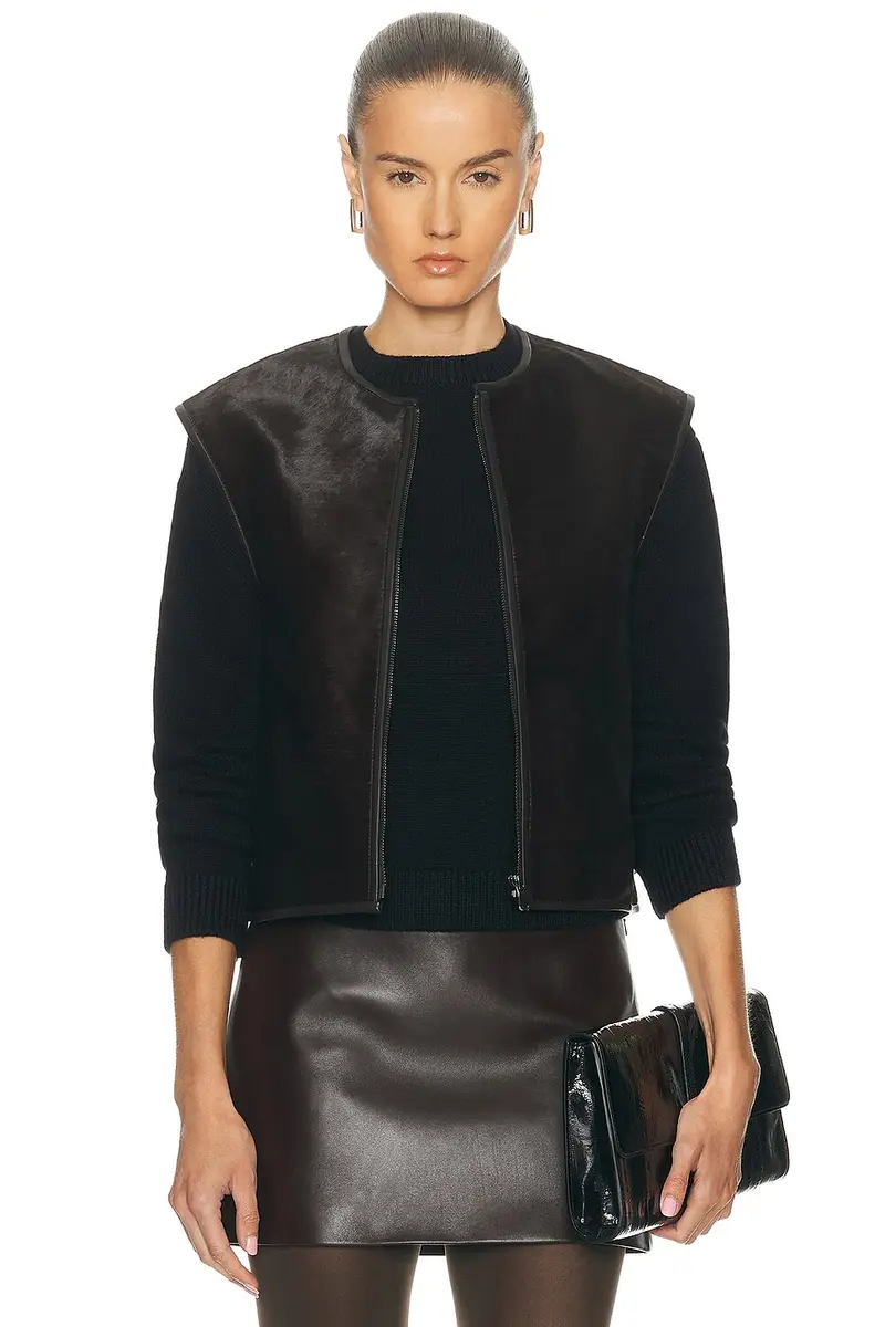 Loulou de Saison Ampas Sleeveless Vest | Image 1 Loulou de Saison Ampas Sleeveless Vest | Image 1