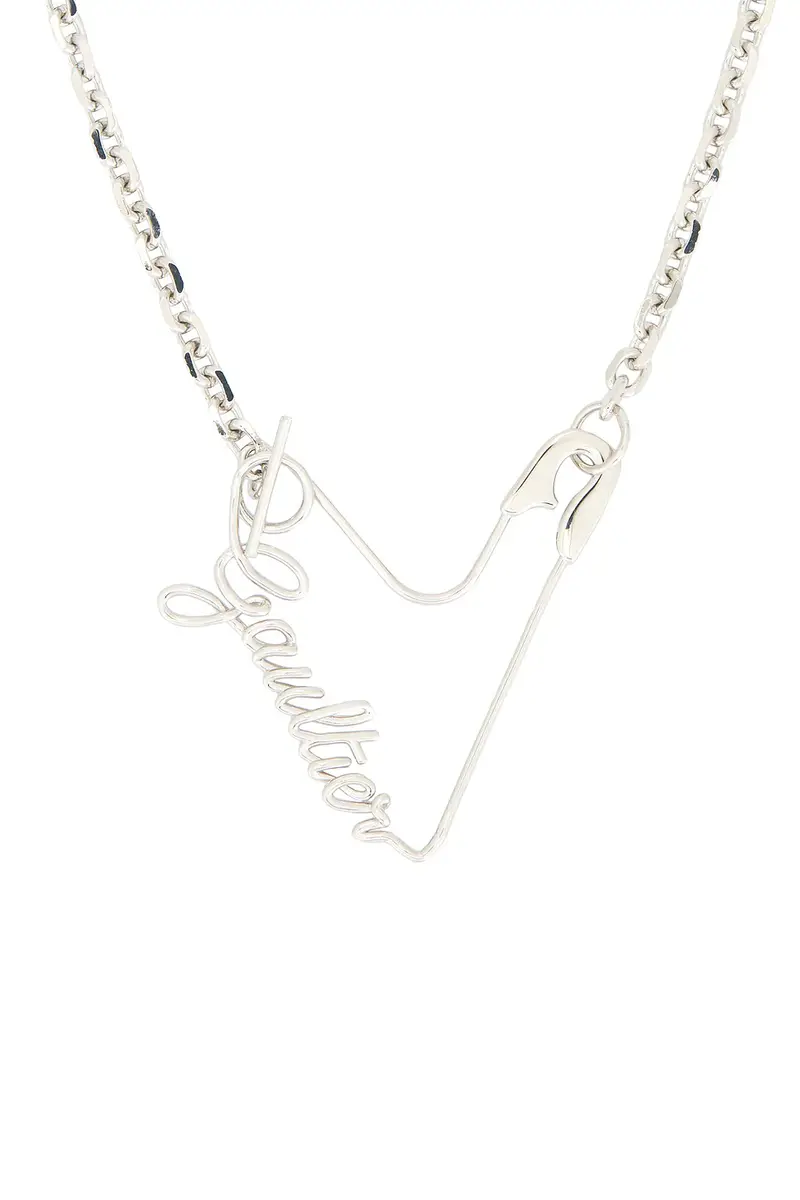 Jean Paul Gaultier Heart Safety Pin Necklace | Thumbnail 3 Jean Paul Gaultier Heart Safety Pin Necklace | Thumbnail 3