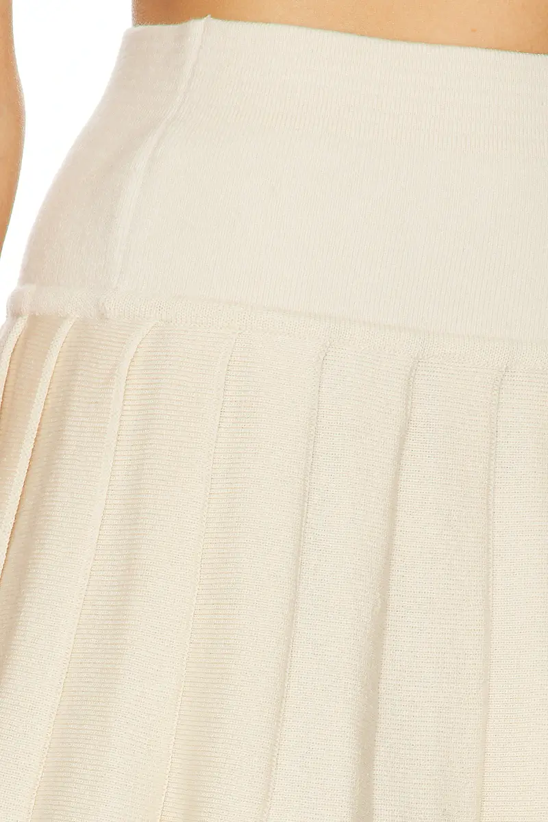 AMIYA Heritage Pleated Mini Skirt | Thumbnail 6