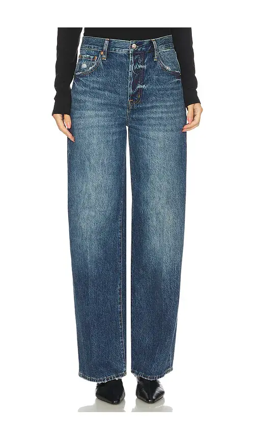 Pistola Tate High Rise Bowed Wide Jeans | Image 1 Pistola Tate High Rise Bowed Wide Jeans | Image 1