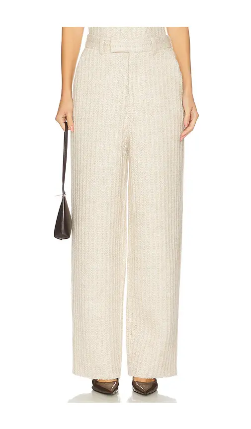 GIUSEPPE DI MORABITO Waffle Knit Pant