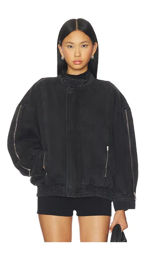 Seventy + Mochi Seventy + Mochi Oversized Juno Zip Jacket | Thumbnail 2