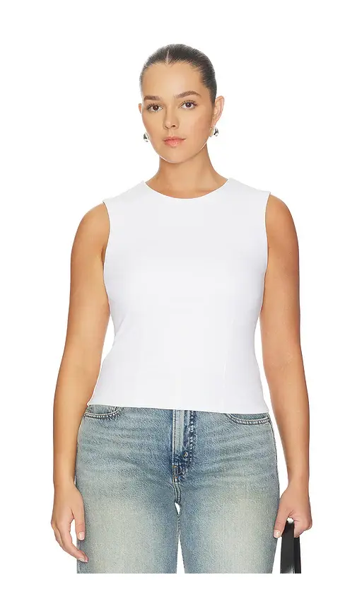GOOD AMERICAN Weightless Corset Tank Top | Thumbnail 2 GOOD AMERICAN Weightless Corset Tank Top | Thumbnail 2