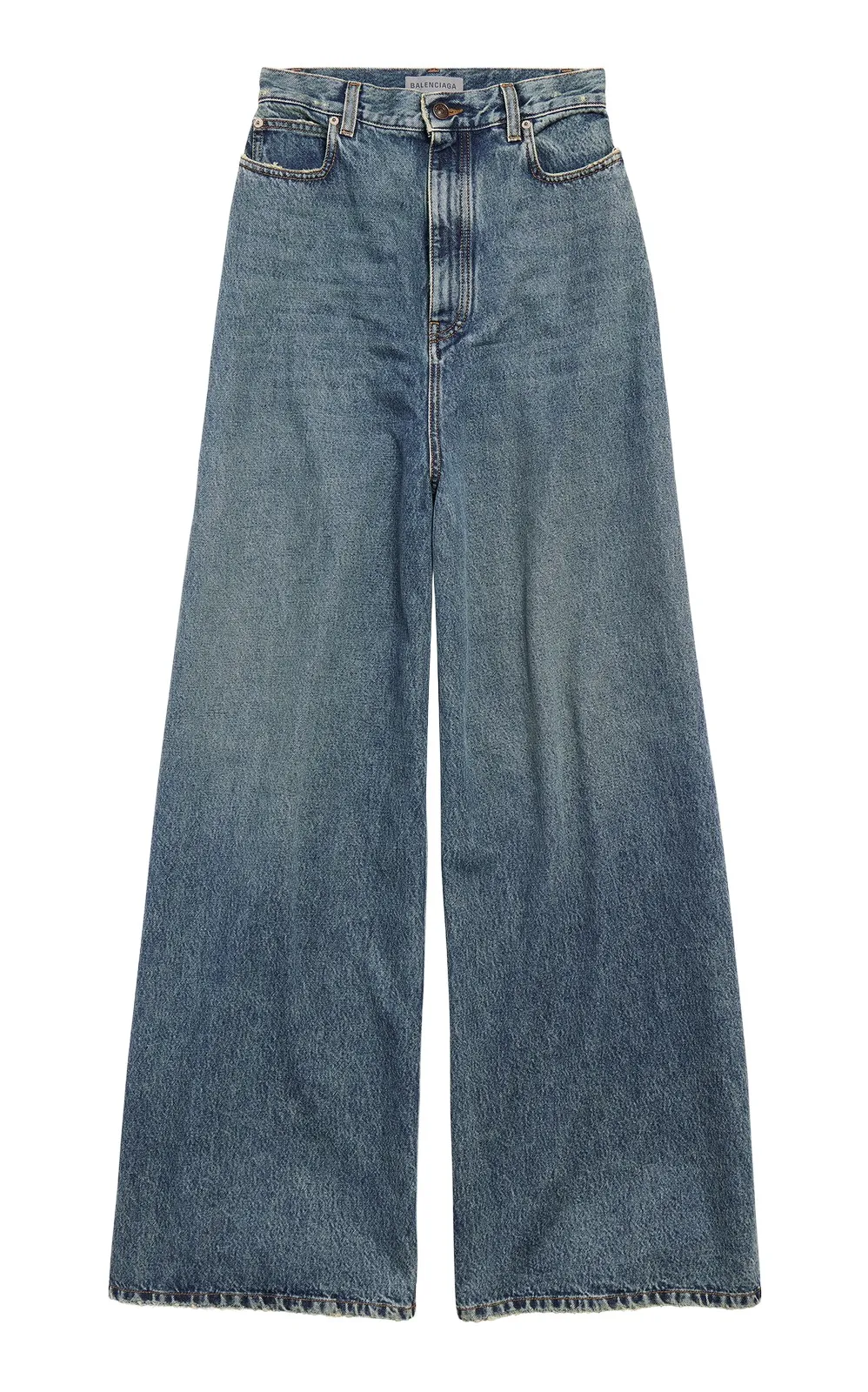 Rigid High-Rise Wide-Leg Jeans