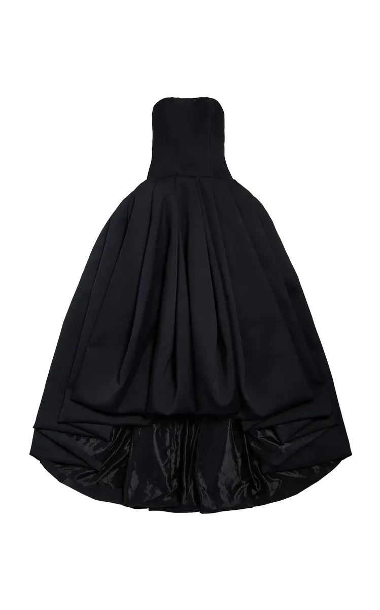 Balenciaga Wool-Blend Scuba Maxi Dress | Thumbnail 4