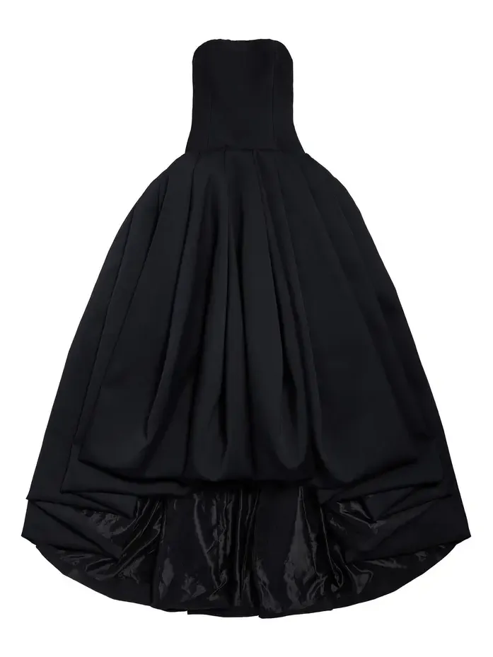 Wool-Blend Scuba Maxi Dress
