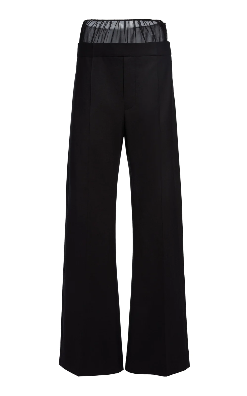 Victoria Beckham Moda Exclusive Sheer Panel Trousers