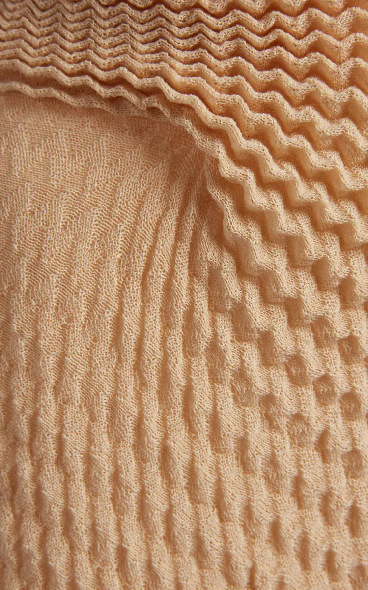 Victoria Beckham Draped Knit Strech-Cotton Midi Skirt | Thumbnail 7 Victoria Beckham Draped Knit Strech-Cotton Midi Skirt | Thumbnail 7