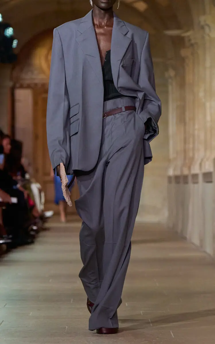 Victoria Beckham Oversized Notch Lapel Jacket | Thumbnail 5