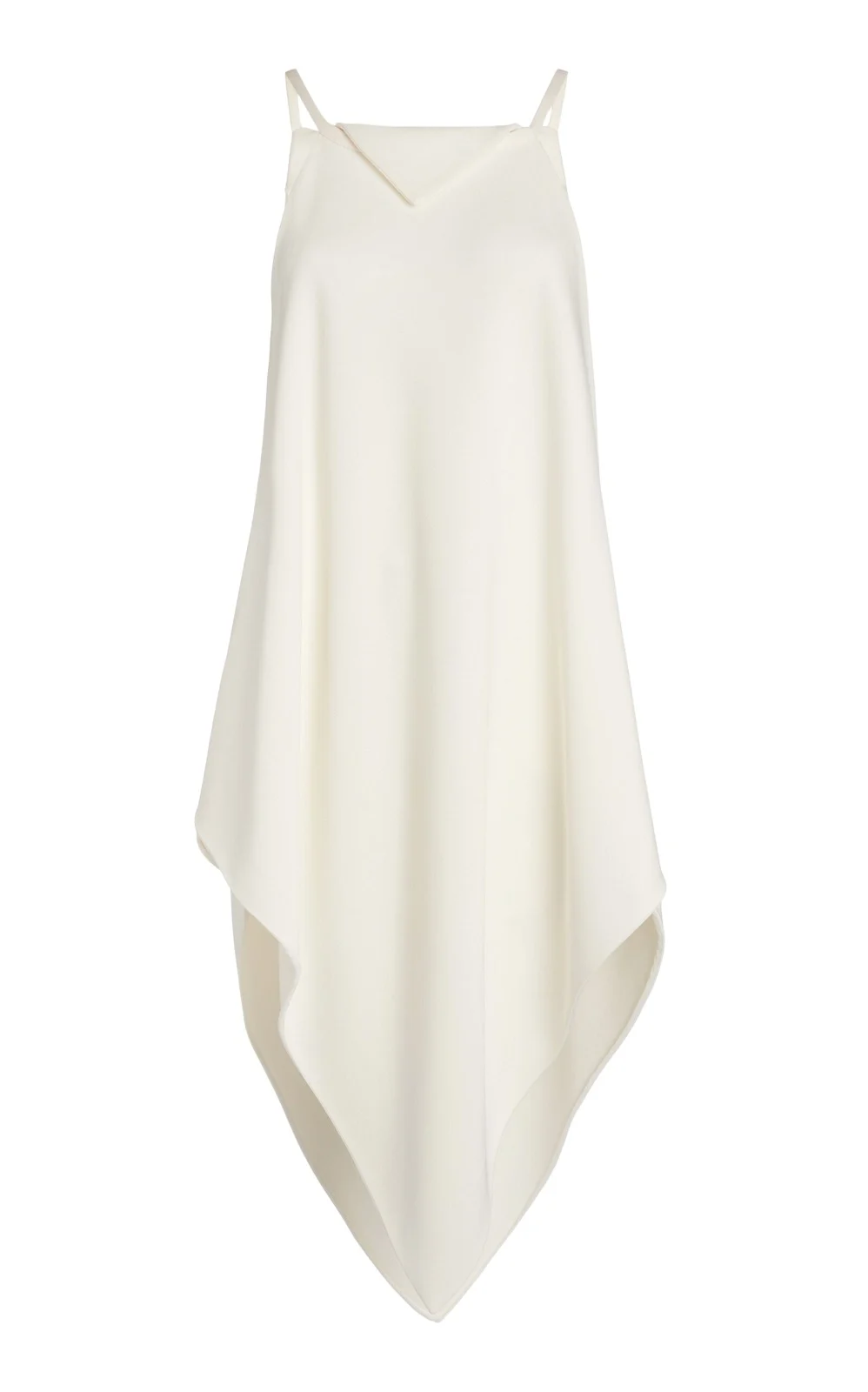 Silk-Wool Crepe Scarf Top Silk-Wool Crepe Scarf Top